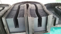 classical tri-proof fiber cloth flexible fold bellow covers for Water Jet cutting machines