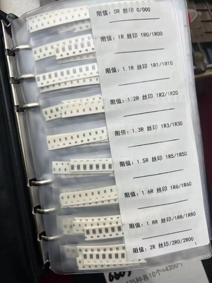 car components SMT resistor kit sets  0603 0805 1206 common used for automotive components
