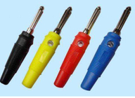20A high current test wire cable 2.1 silicon wire test cable 1 meter 4.0mm banana plug OEM connectors