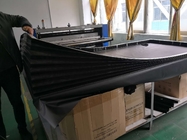 dust protective bellows made with metal frame +PVC +fiber cloth cover  for car lifts hoist