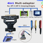 6 in 1 Multi  adapter  connect with upa cable Pogo pin TSSOP MSOP SOIC  for  carprog DC4 DP3 DP4