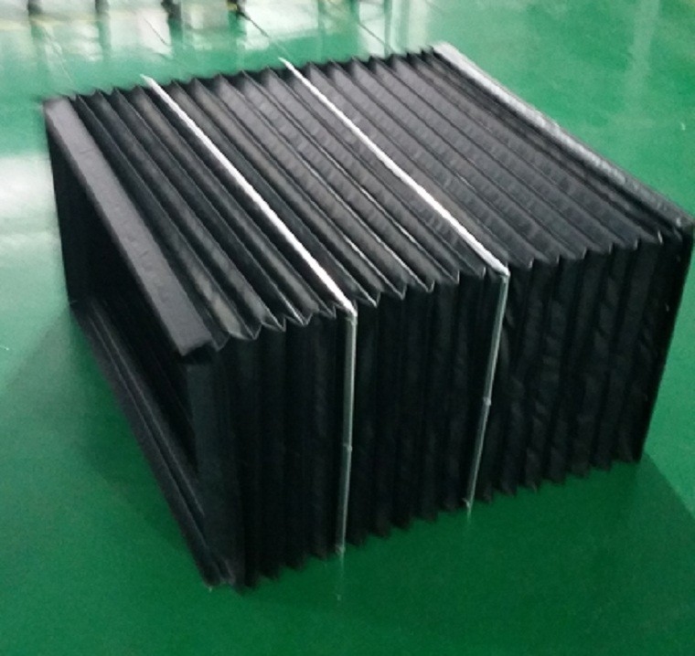 high quality  square type CNC folded bellow cover