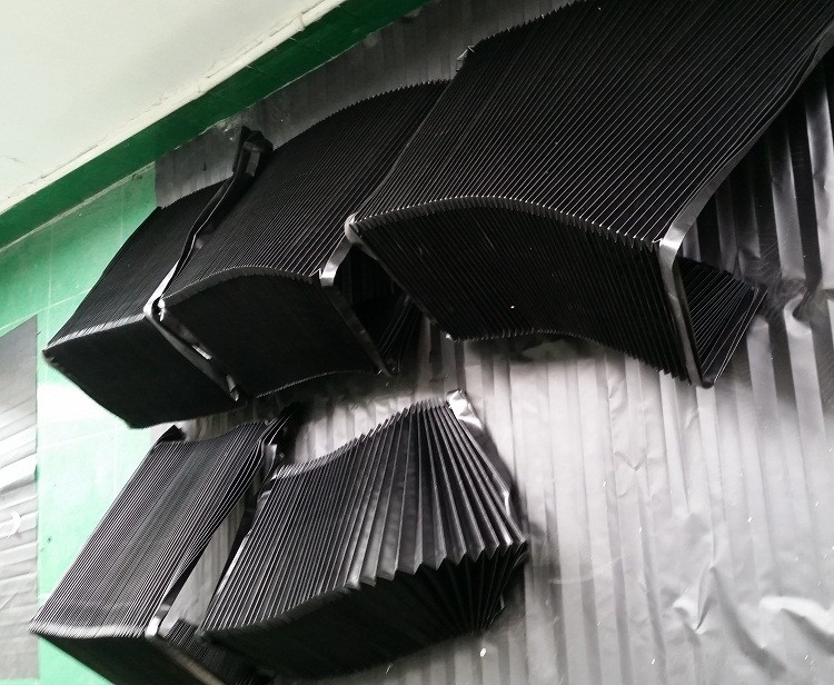 machine way cover/expandable folding bellows/protection shield